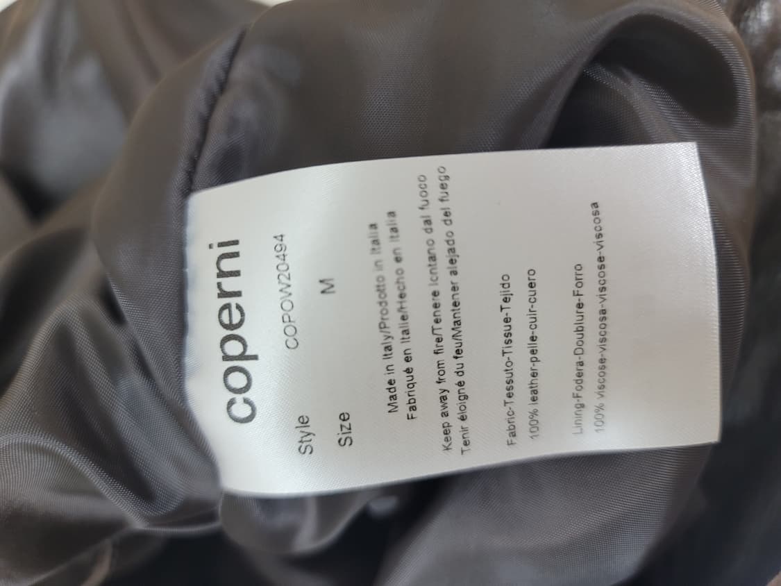 Coperni 코페르니 스피커 레더자켓 (m) 상품이미지4