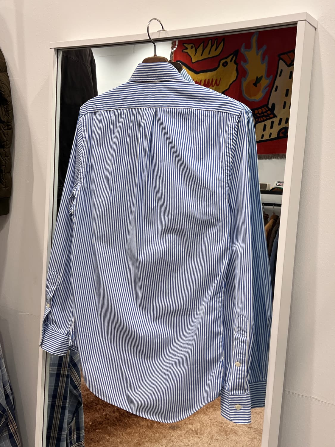 Polo RL 폴로 랄프로렌 SLIM FIT 스트라이프 셔츠 상품이미지4
