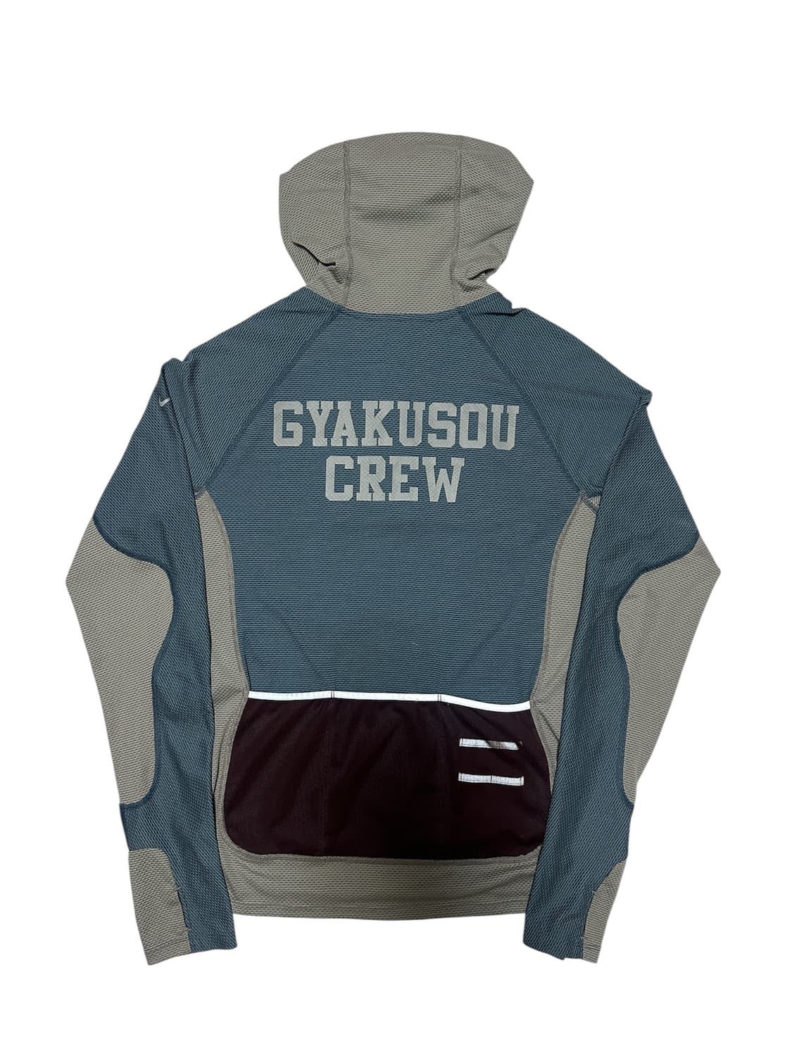 나이키 언더커버 갸쿠소우 Gyakusou 크루 러닝 후드 블루  S 상품이미지1