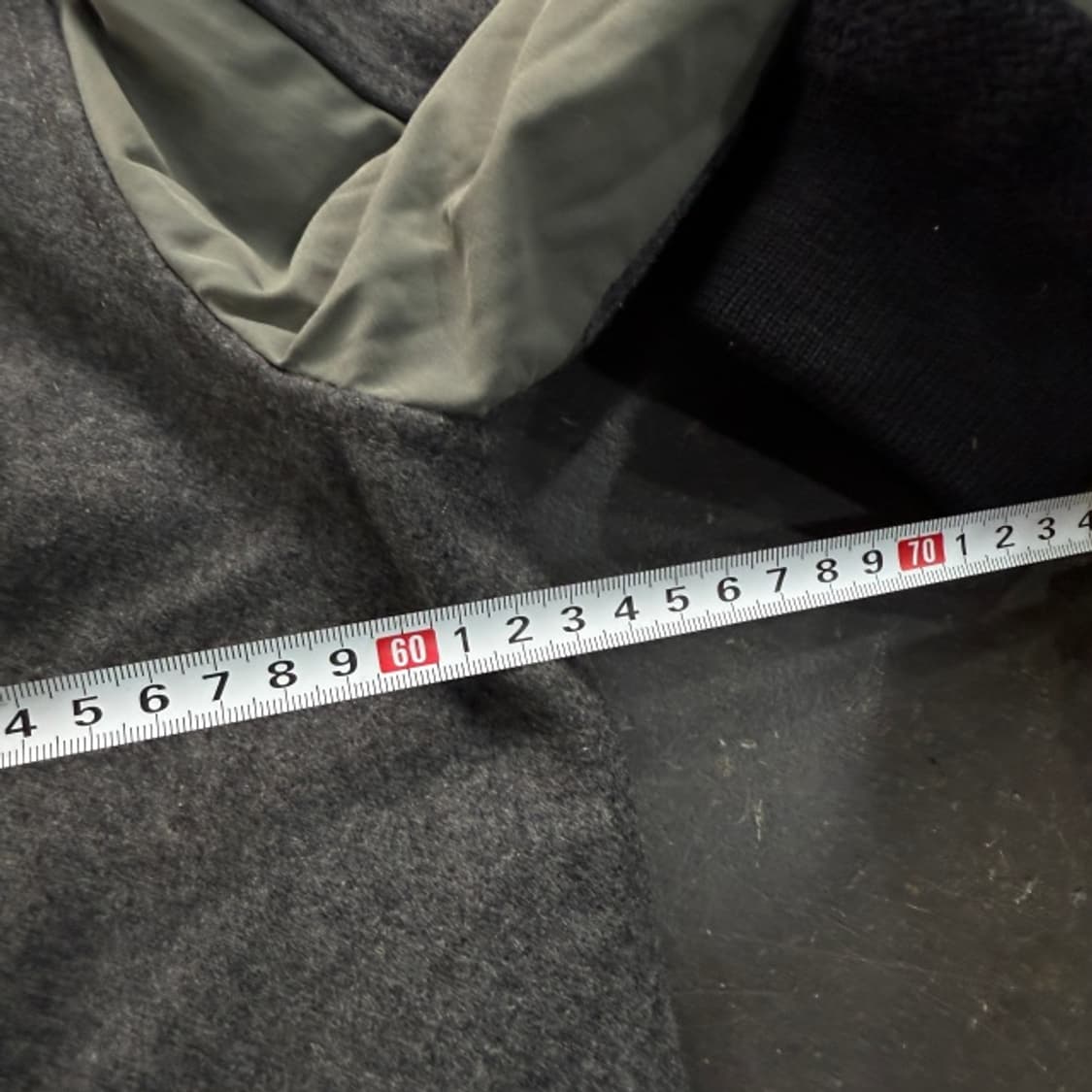 100 까스텔바작 헤링본 울 자켓 상품이미지7