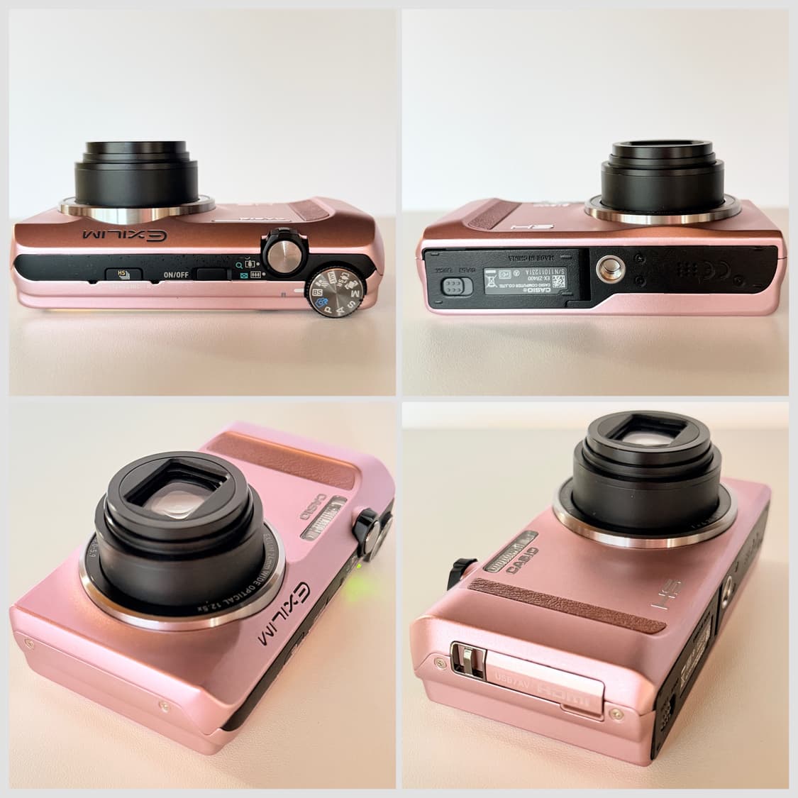 ✨미품 소프트 모드✨ 카시오 엑실림 EX-ZR400 핑크🌸 상품이미지6