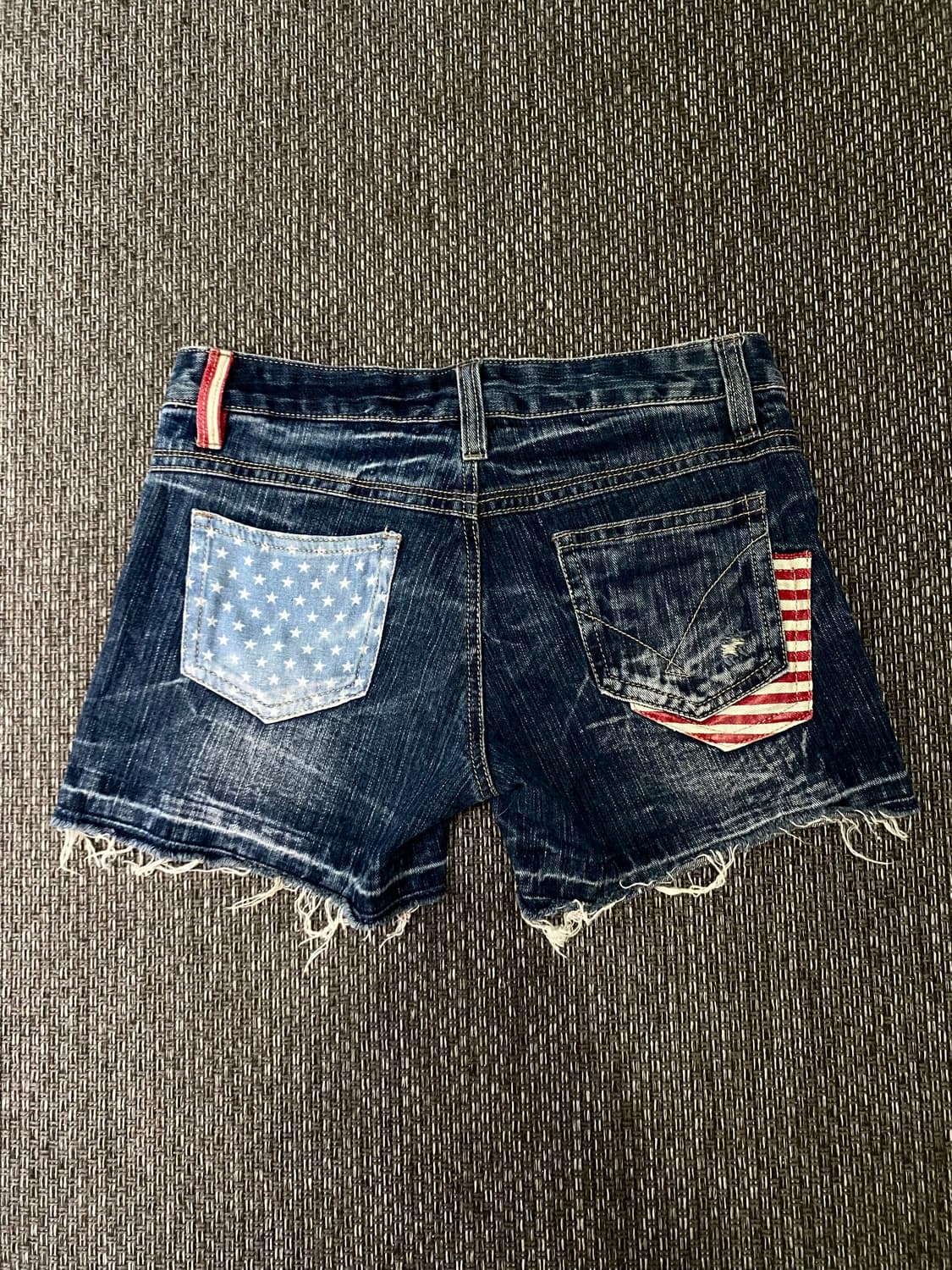 2000s Y2K Kitsch Star&Usa Detail Pants 상품이미지5