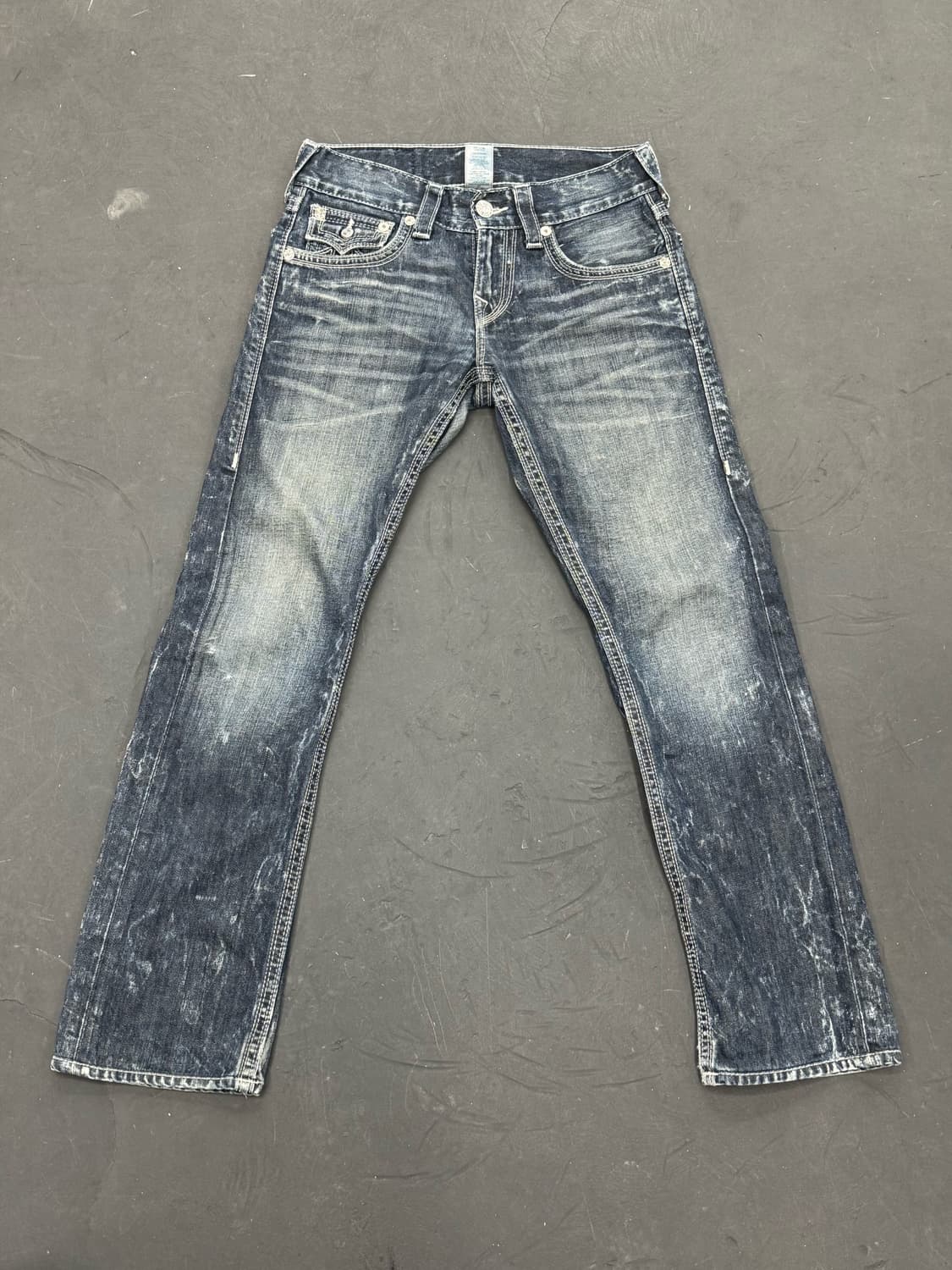 트루릴리전 스트레이트 데님팬츠 상품이미지2