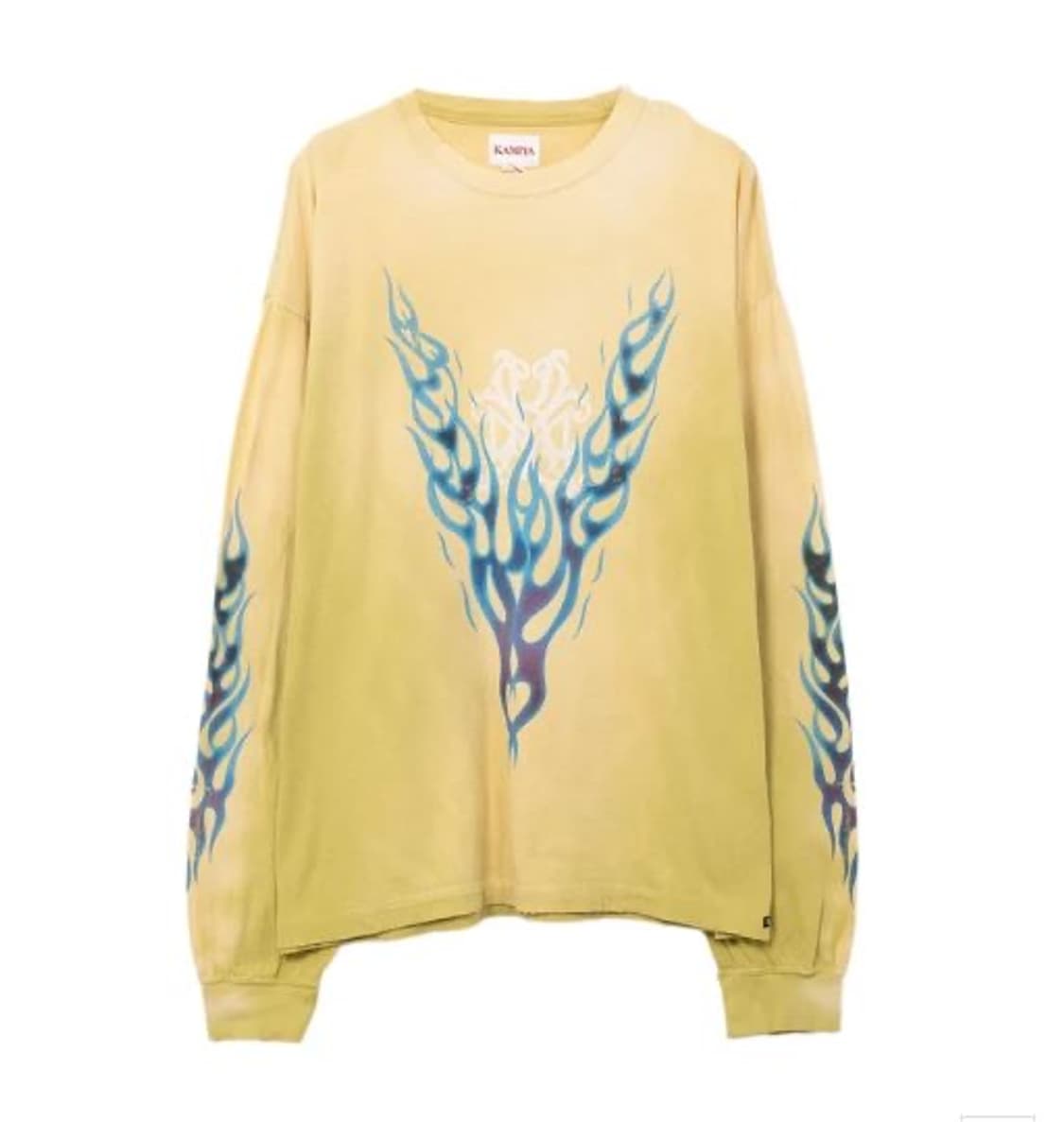 카미야 파이어 빈티지 롱슬리브 옐로우 M 상품이미지1