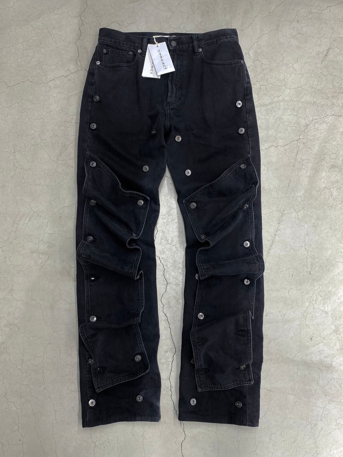 와이 프로젝트 스냅 오프 데님 팬츠 상품이미지3