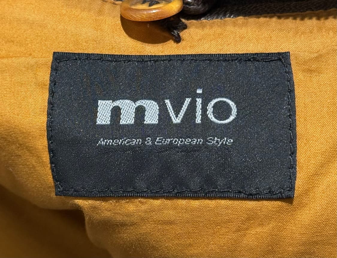 엠비오 고트 스킨 레더 자켓 상품이미지9