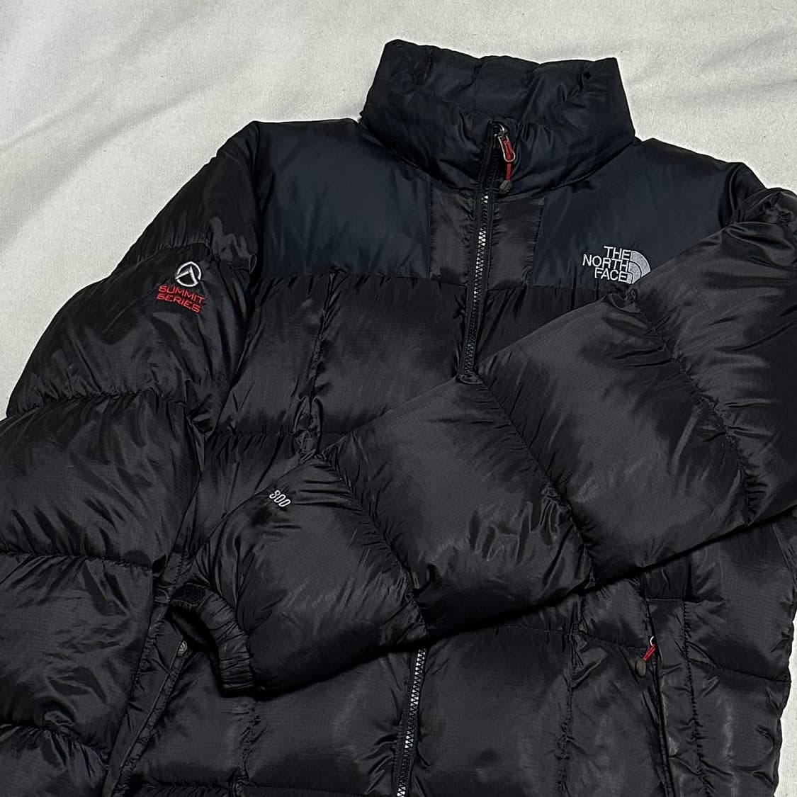 L 노스페이스 800 써밋 구스다운 블랙 패딩 상품이미지1