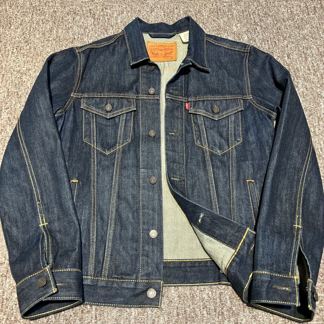 M) 리바이스 3nd 3세대 데님 청 자켓 진청 상품이미지2