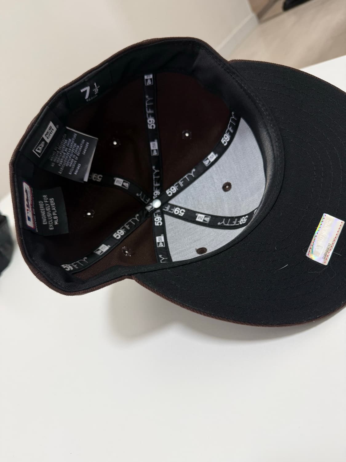 뉴에라 MLb 스냅백 캡모자 브라운 상품이미지3