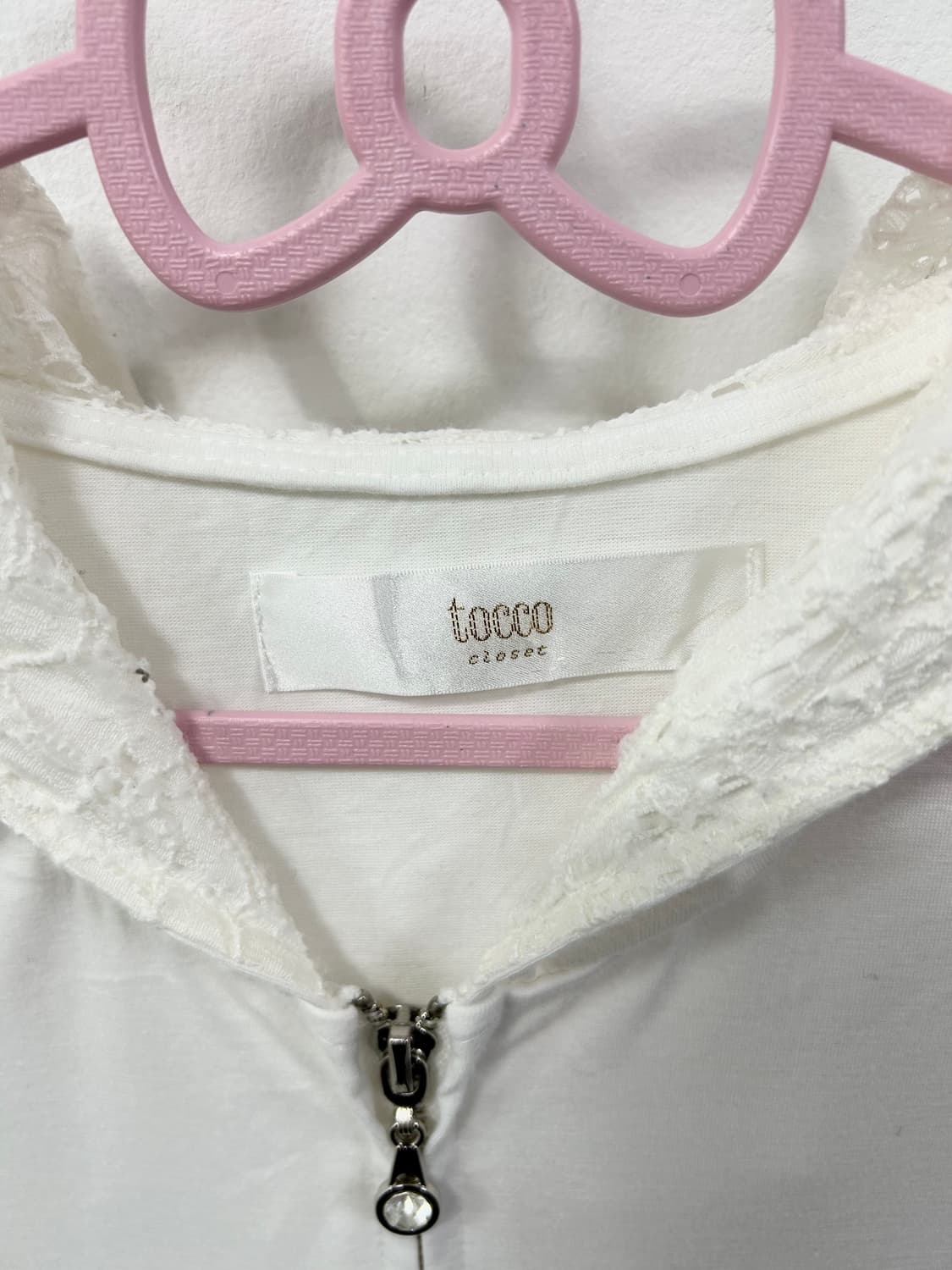 [TOCCO CLOSET] 로걀 갸루 레이스 후드집업 상품이미지9