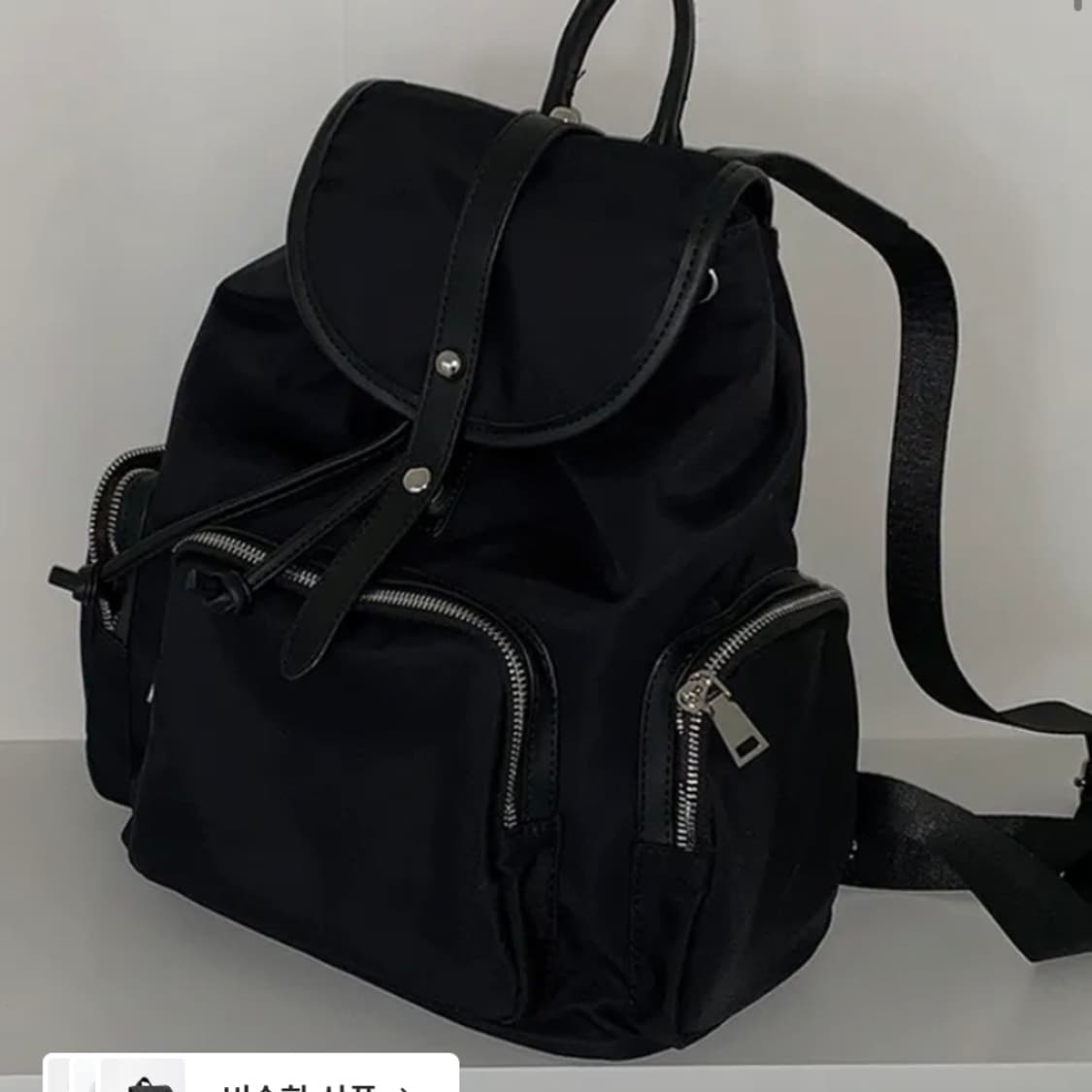 르에브 나일론 미니백팩 상품이미지1