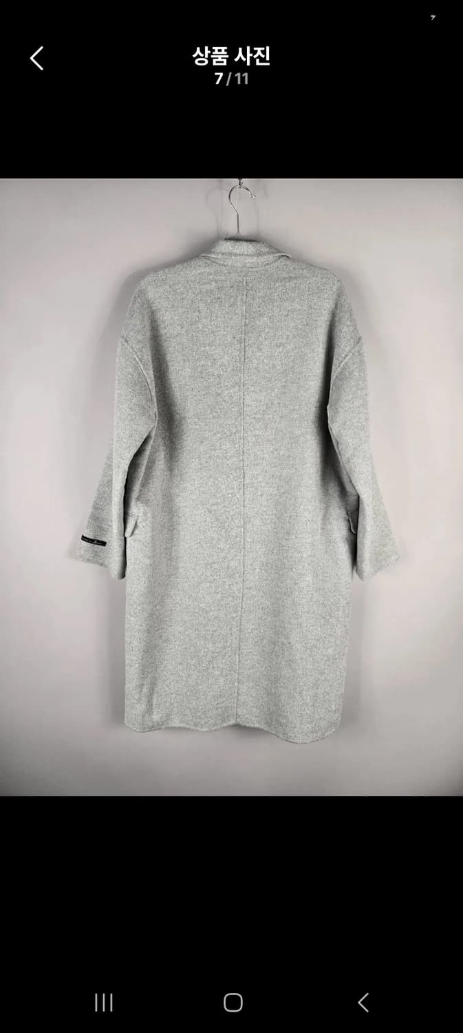 JJjigott 핸드메이드 그레이 코트 상품이미지2
