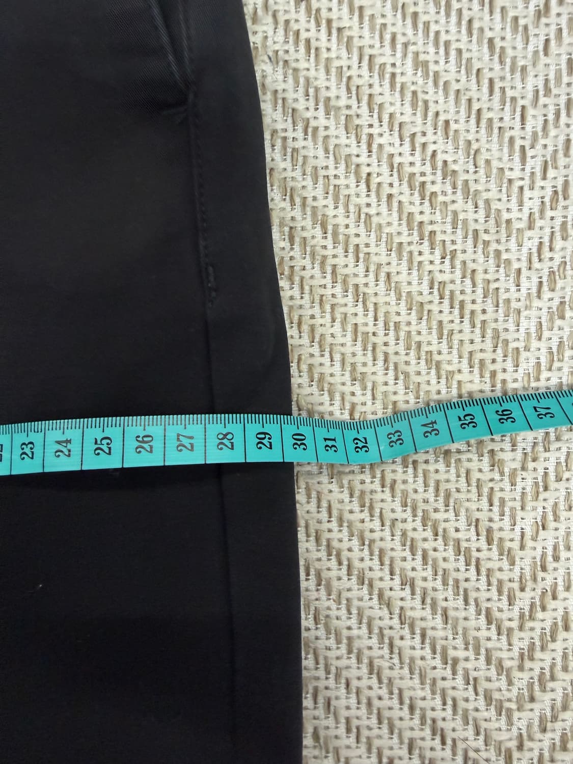 정품) 띠어리 남성 블랙 코튼팬츠 30  상품이미지8