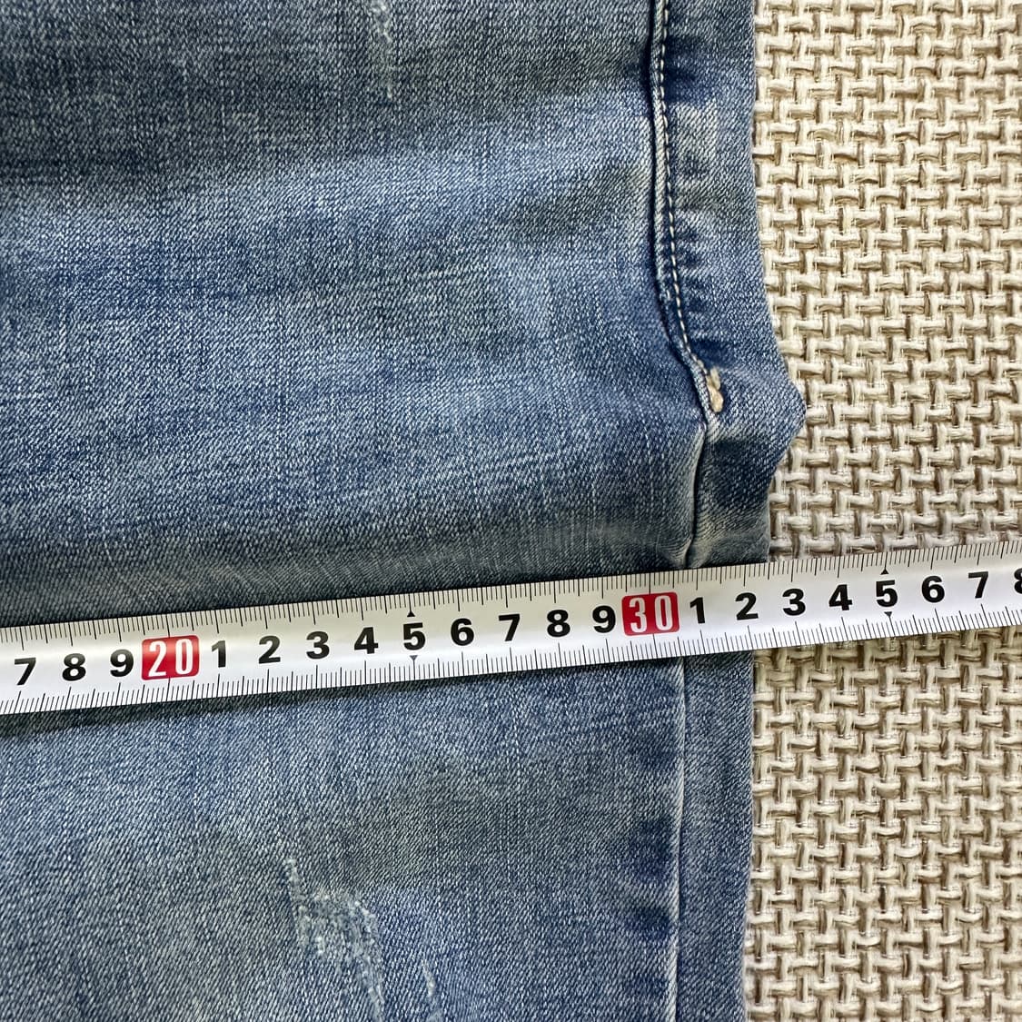 32 게스 스트레이트 핏 데님 팬츠 0423D 상품이미지5