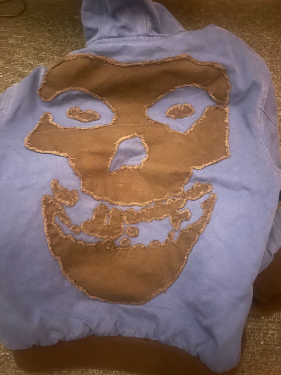 슈프림 미스피츠 워크 후드 집업 로열 블루 상품이미지5