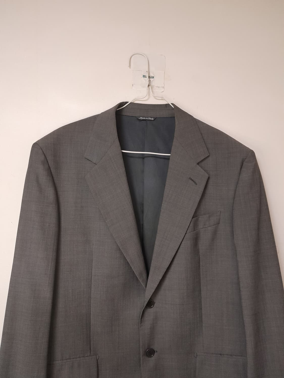 이태리 톰볼리니 그레이 울블레이져 52/105 상품이미지2