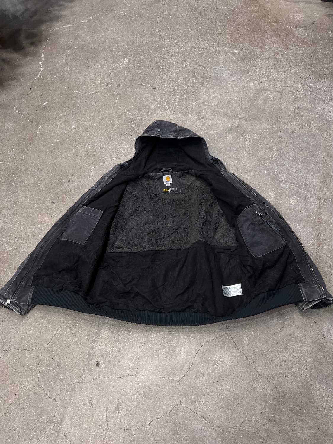 칼하트 풀스윙 라인 암스트롱 덕 액티브 자켓BLK 상품이미지8