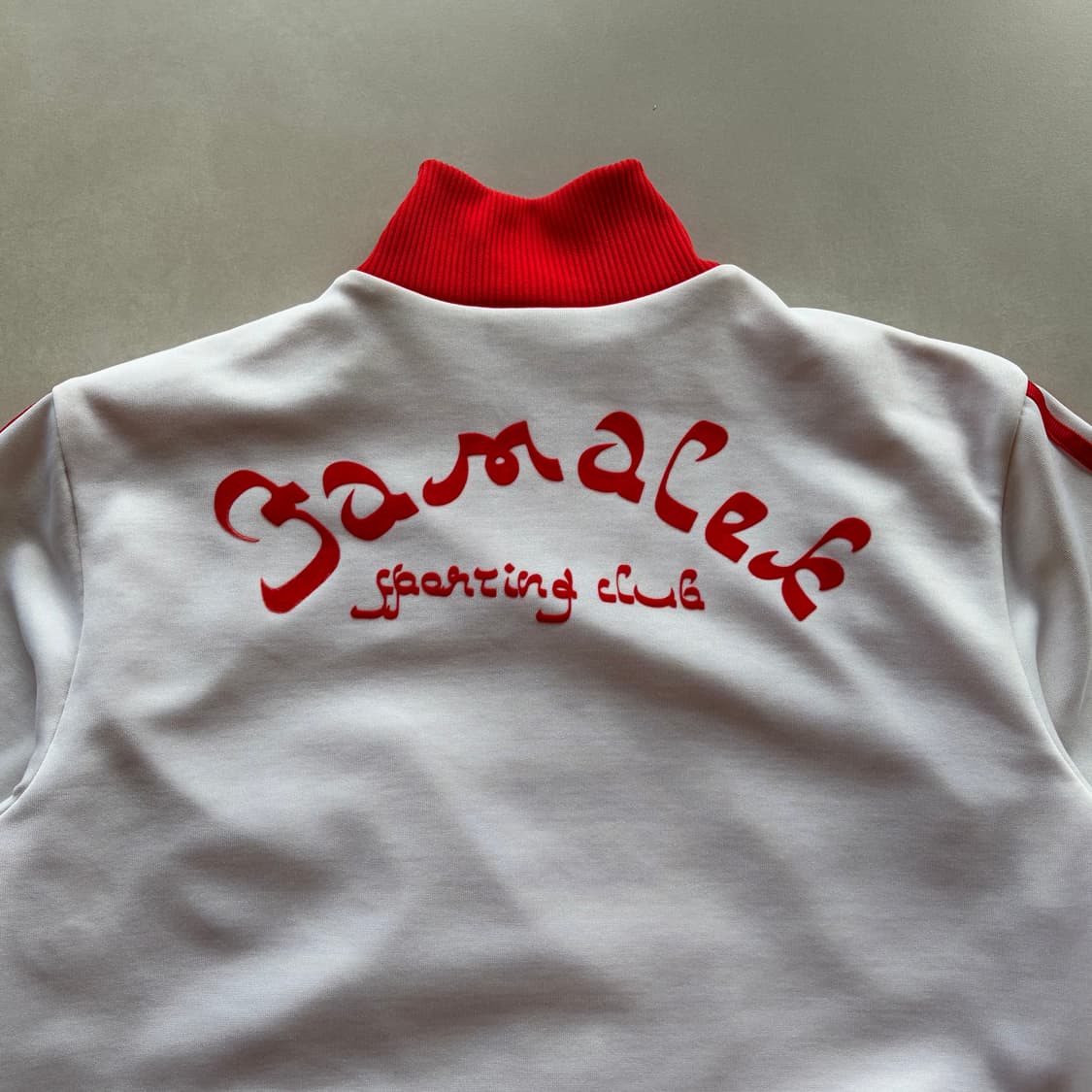 [L]아디다스 이집트 자말렉 화이트 트랙탑 져지 상품이미지7