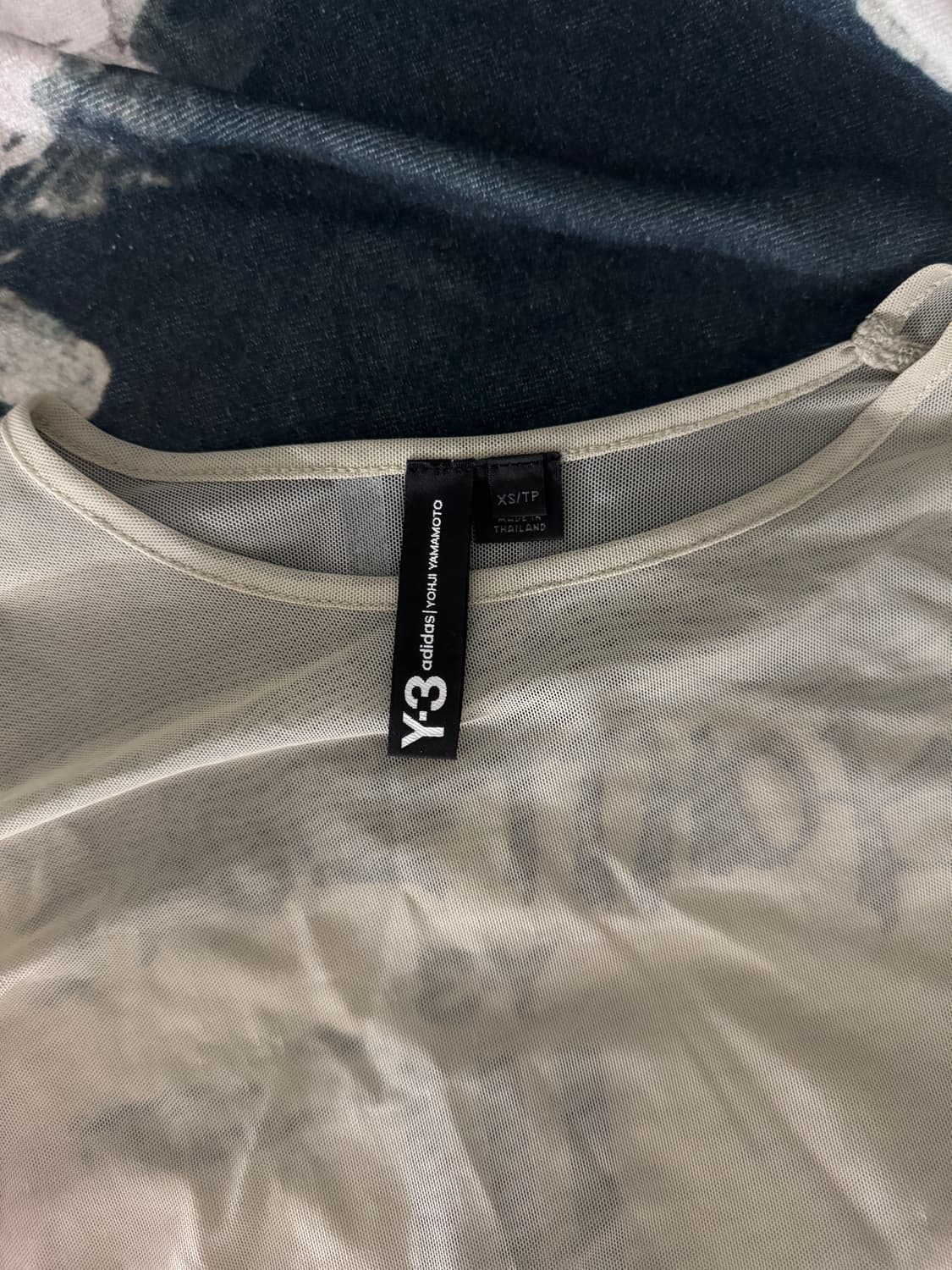 요지야마모토 메쉬 티셔츠 상품이미지2