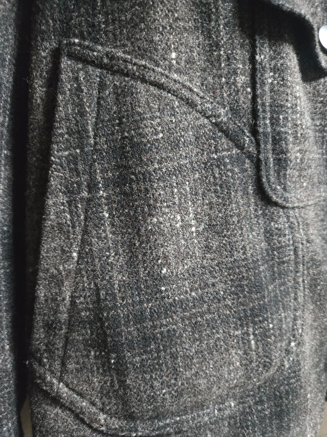 The Waste Twice & Co. 헤비 울 후드 아노락 상품이미지8