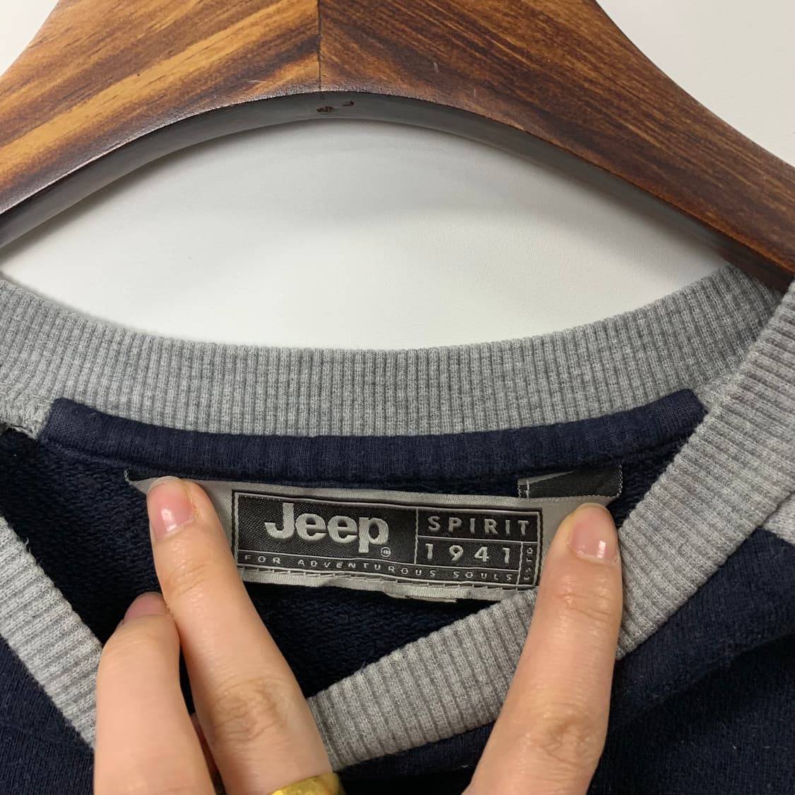 Jeep 지프 y2k 와투케 나그랑 맨투맨 상품이미지6