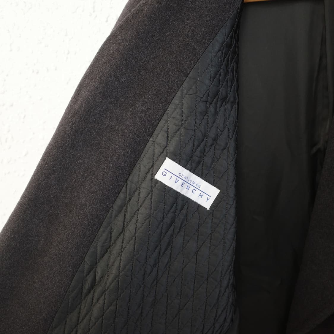 90s Givenchy gentleman long Coat 46 상품이미지3