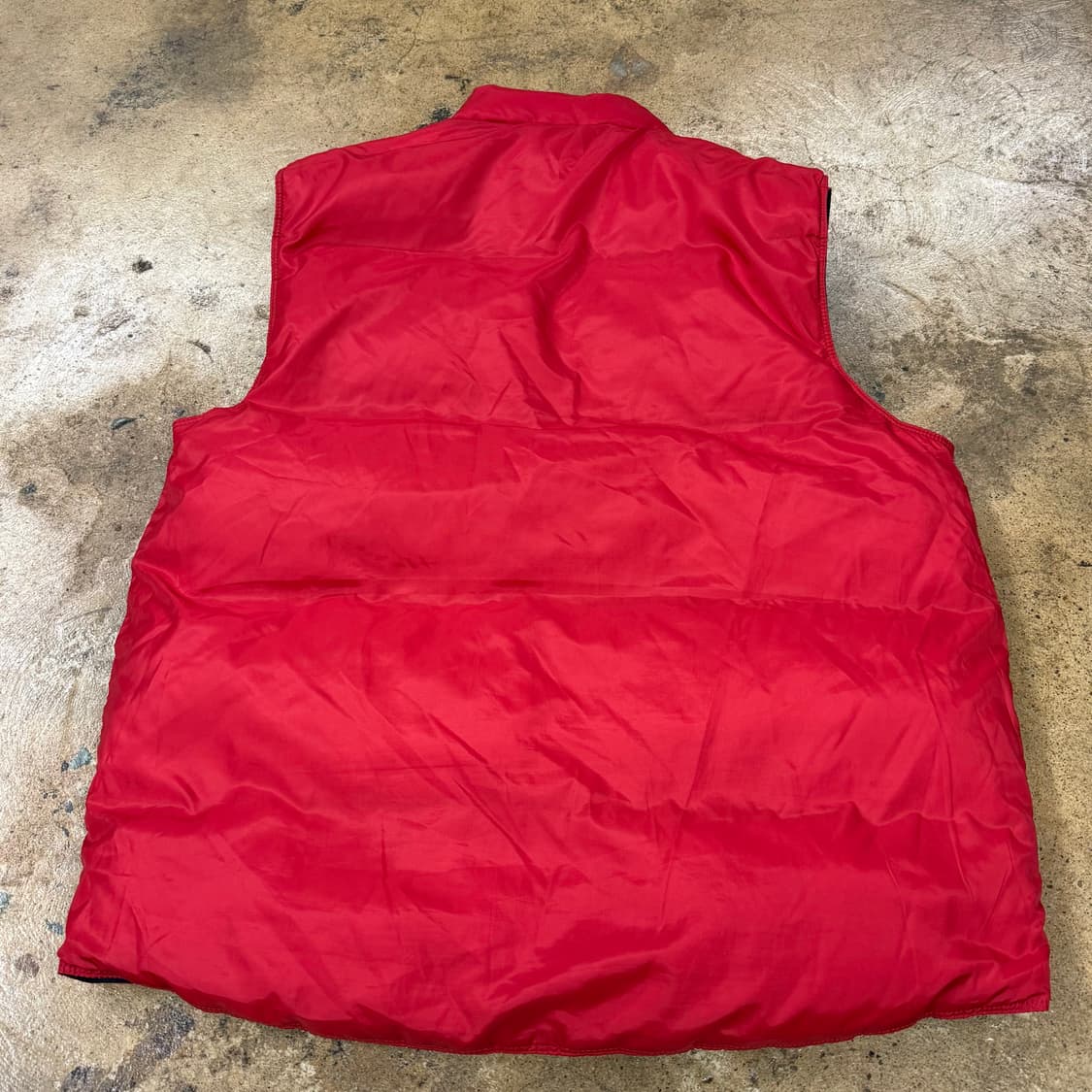 폴로 랄프로렌 양면 리버시블 레드 네이비 패딩 조끼  상품이미지6