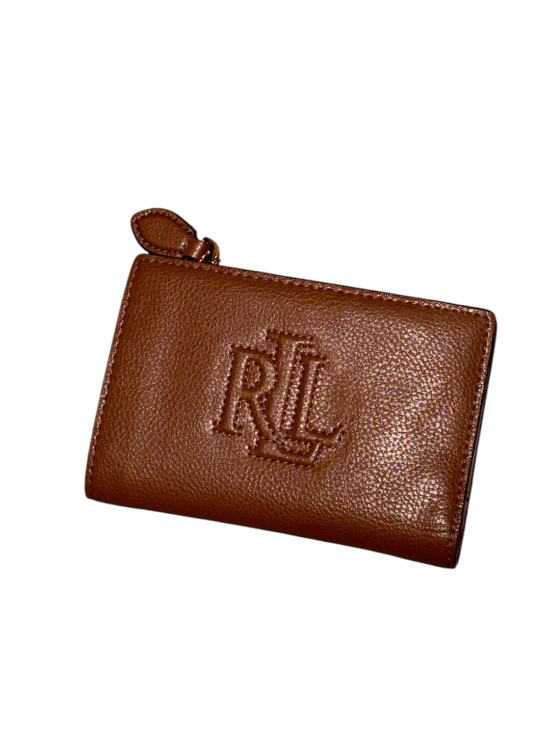 폴로 랄프로렌 RLL 브라운 레더 지갑 상품이미지3