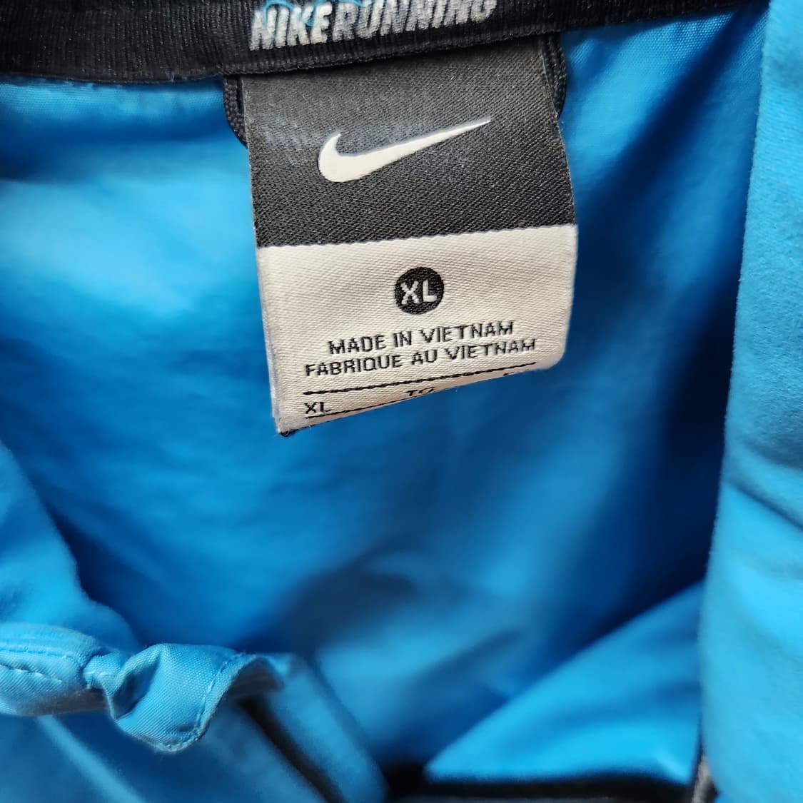 나이키 배색 사이드 메쉬 스트링 바람막이 XL(XL) 상품이미지7