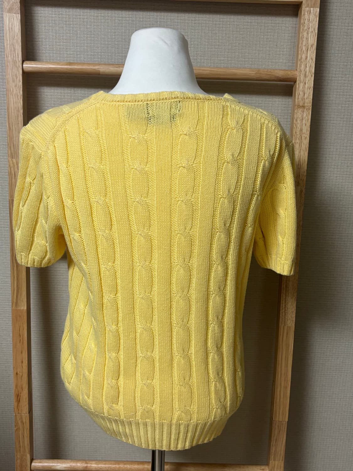 옐로우 폴로 반팔 니트💛 상품이미지3