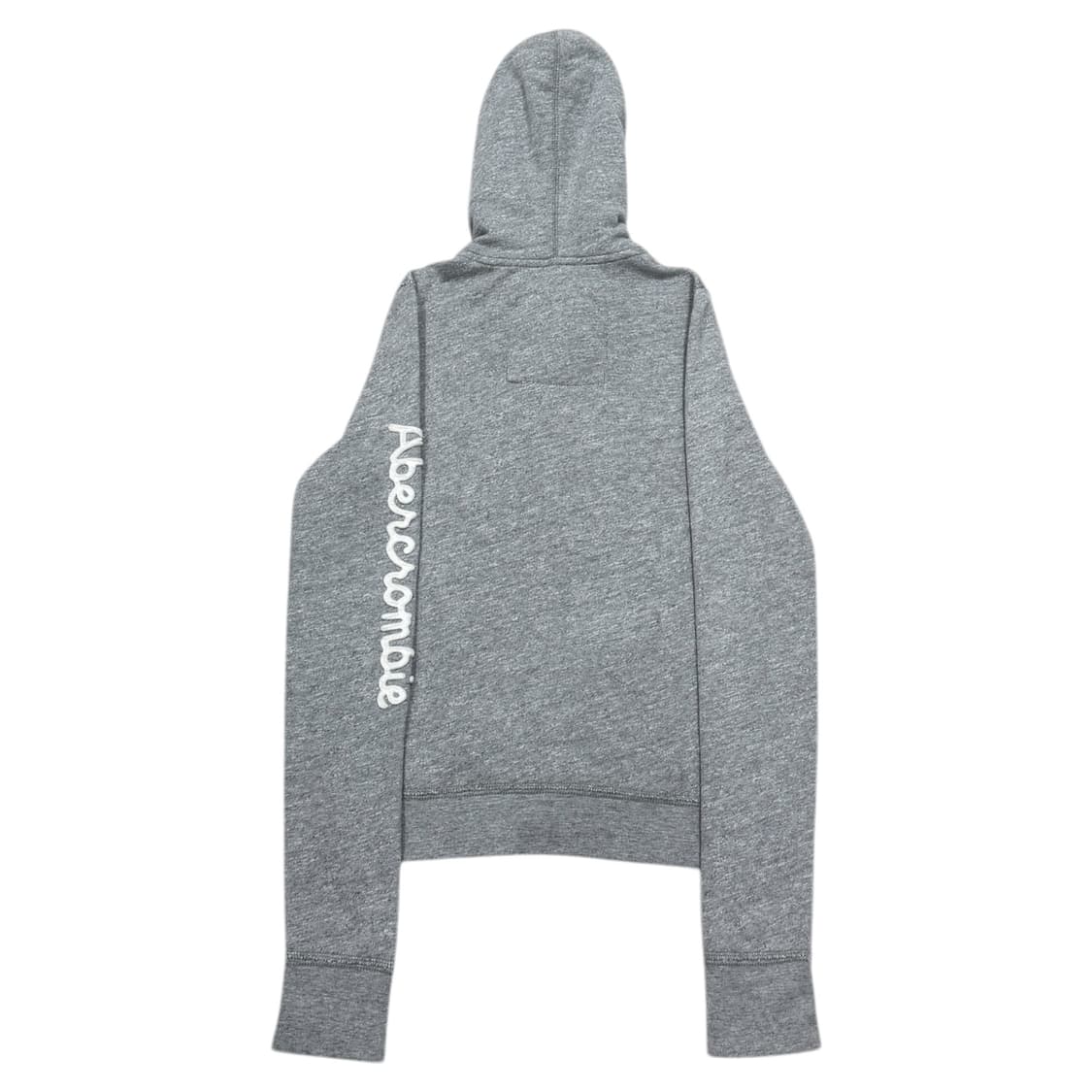 아베크롬비 빈티지 Y2K 스펠로고 후드집업 자켓 그레이 M 상품이미지3