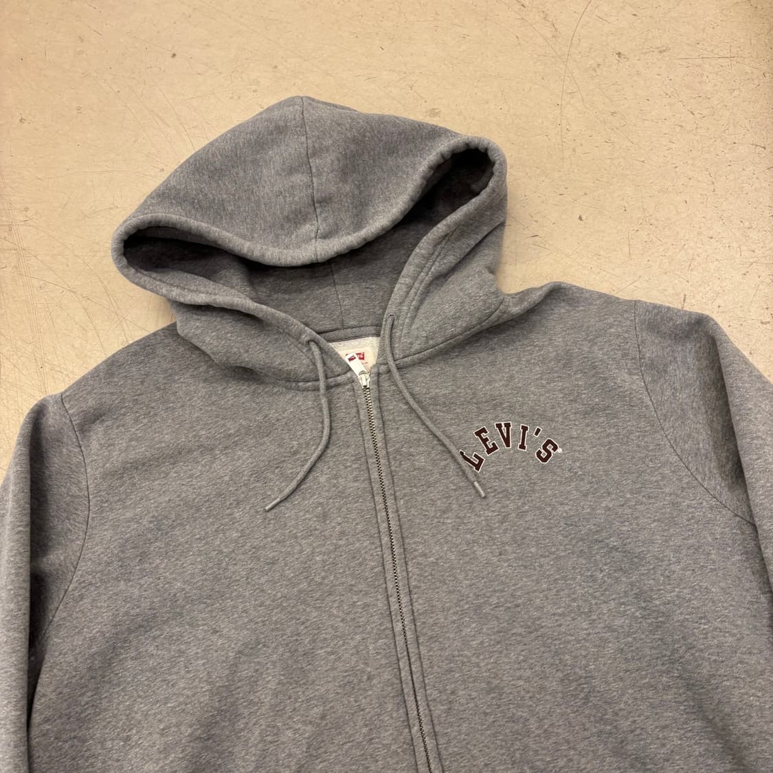 리바이스 빅로고 레드탭 후드집업 상품이미지3