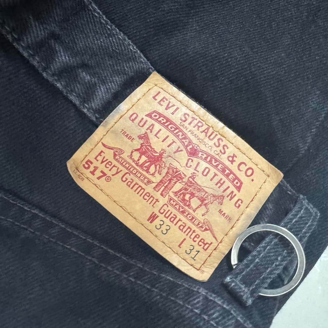 리바이스 517 33x31 00s 멕시코생상 상품이미지3