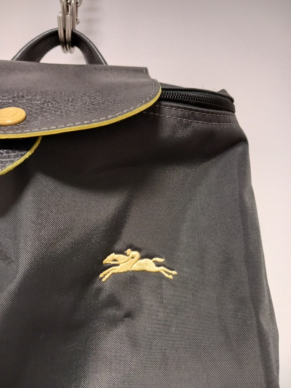 롱샴 르플리아쥬  백팩 건메탈 상품이미지5