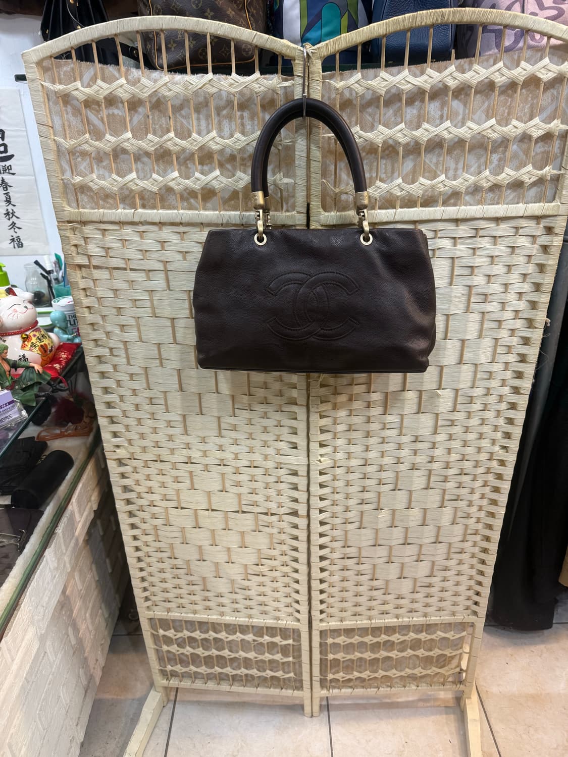 정품 샤넬 캐비어 토트백 팝니다 상품이미지1