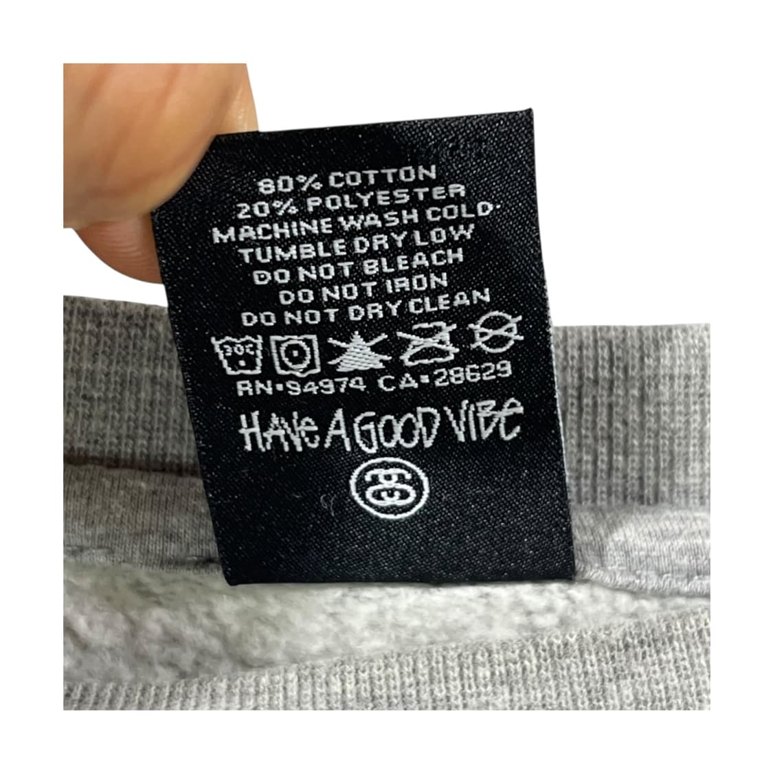 [STUSSY] 00s 스투시  로고프린팅 맨투맨 상품이미지5