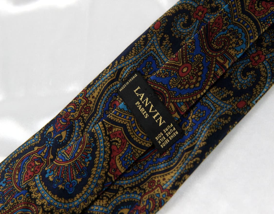 랑방 8.8cm A등급 프랑스 남자 명품넥타이 상품이미지3