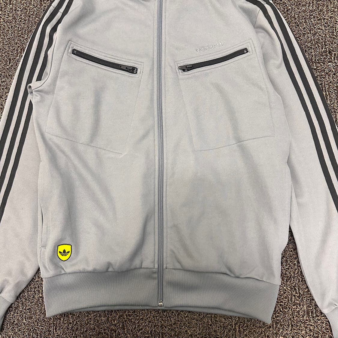 아디다스 베켄바우어 드라이빙 져지 집업 그레이 105(XL) 상품이미지3