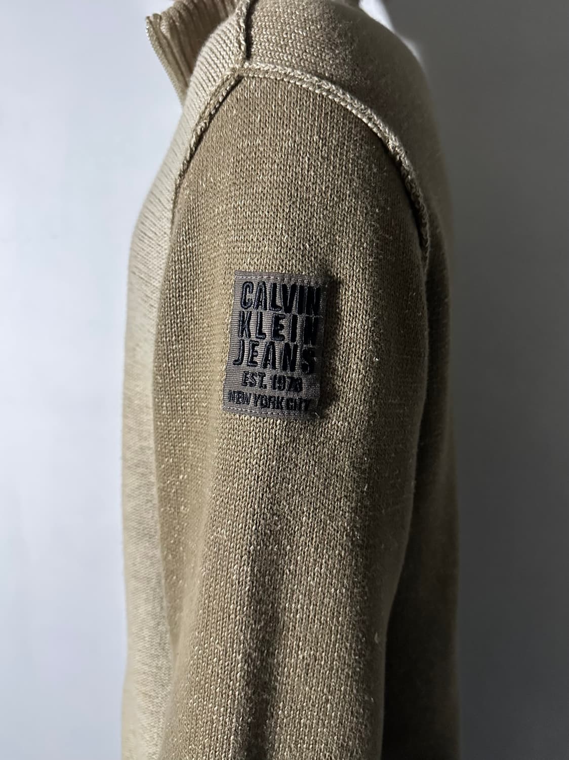 Calvin Klein Jeans Knit Zip-Up 상품이미지2