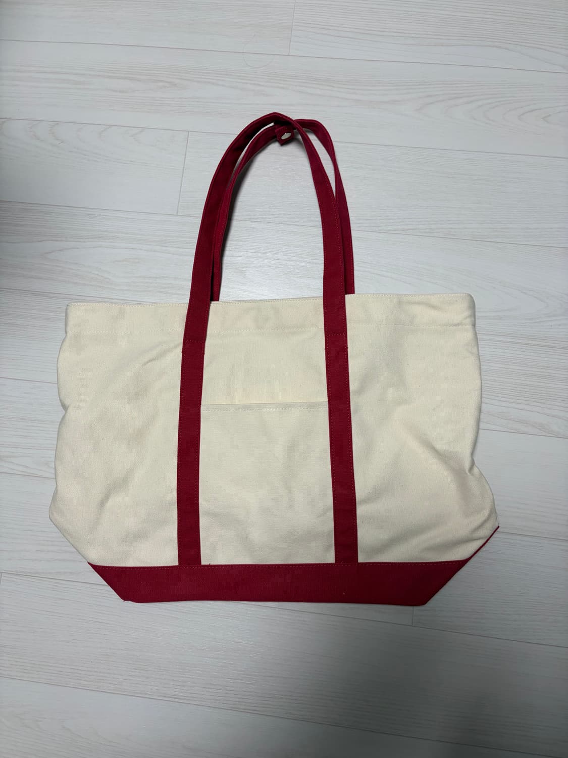 무탠다드 토트백 레드 상품이미지1