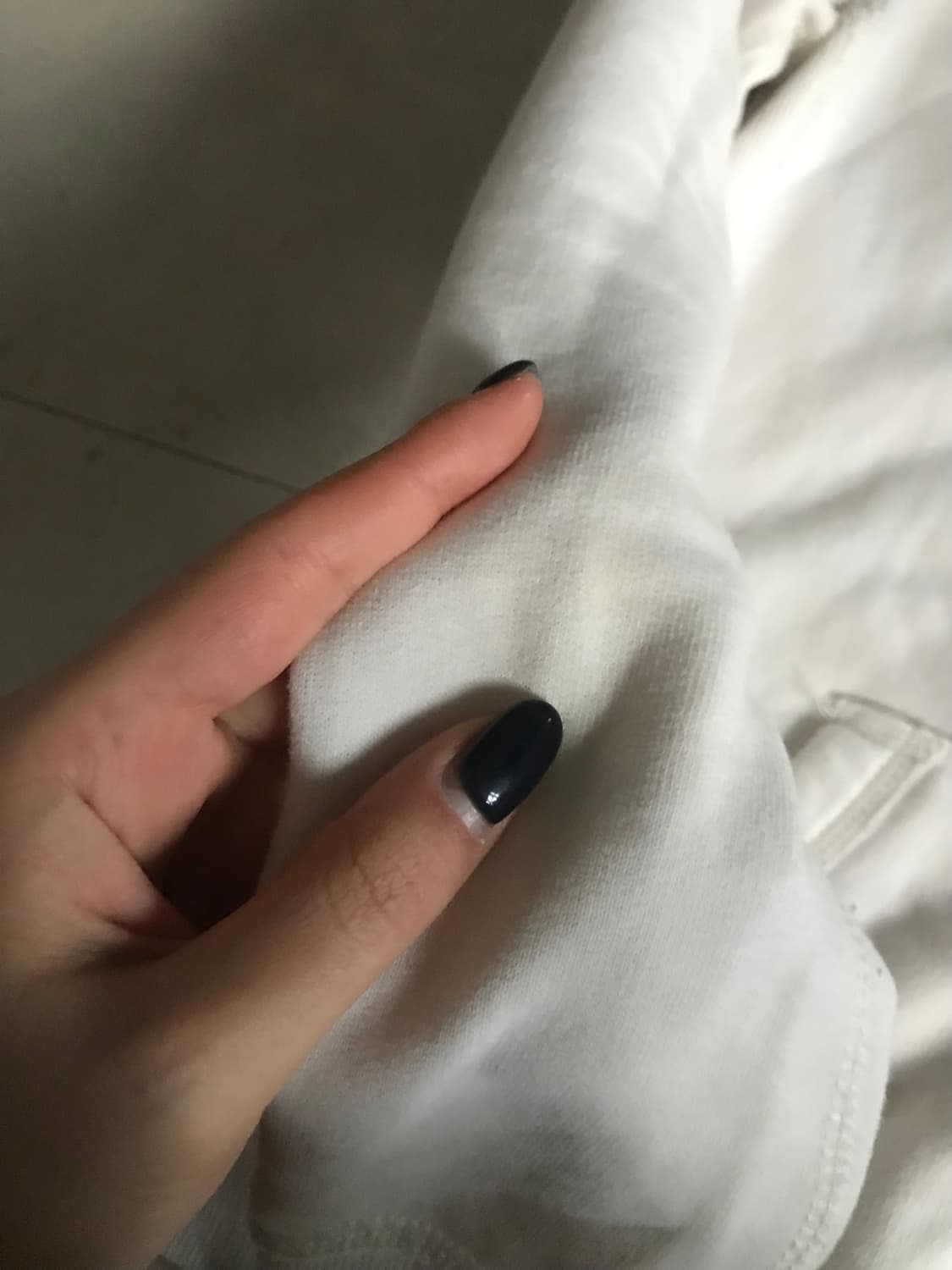 아베크롬비 아이보리 딱붙핏 후드집업 상품이미지9