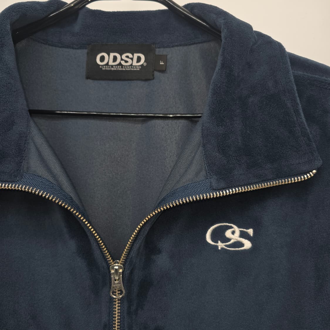 오드스튜디오 ODSD 벨벳 트레이닝 상의 네이비 L 상품이미지9