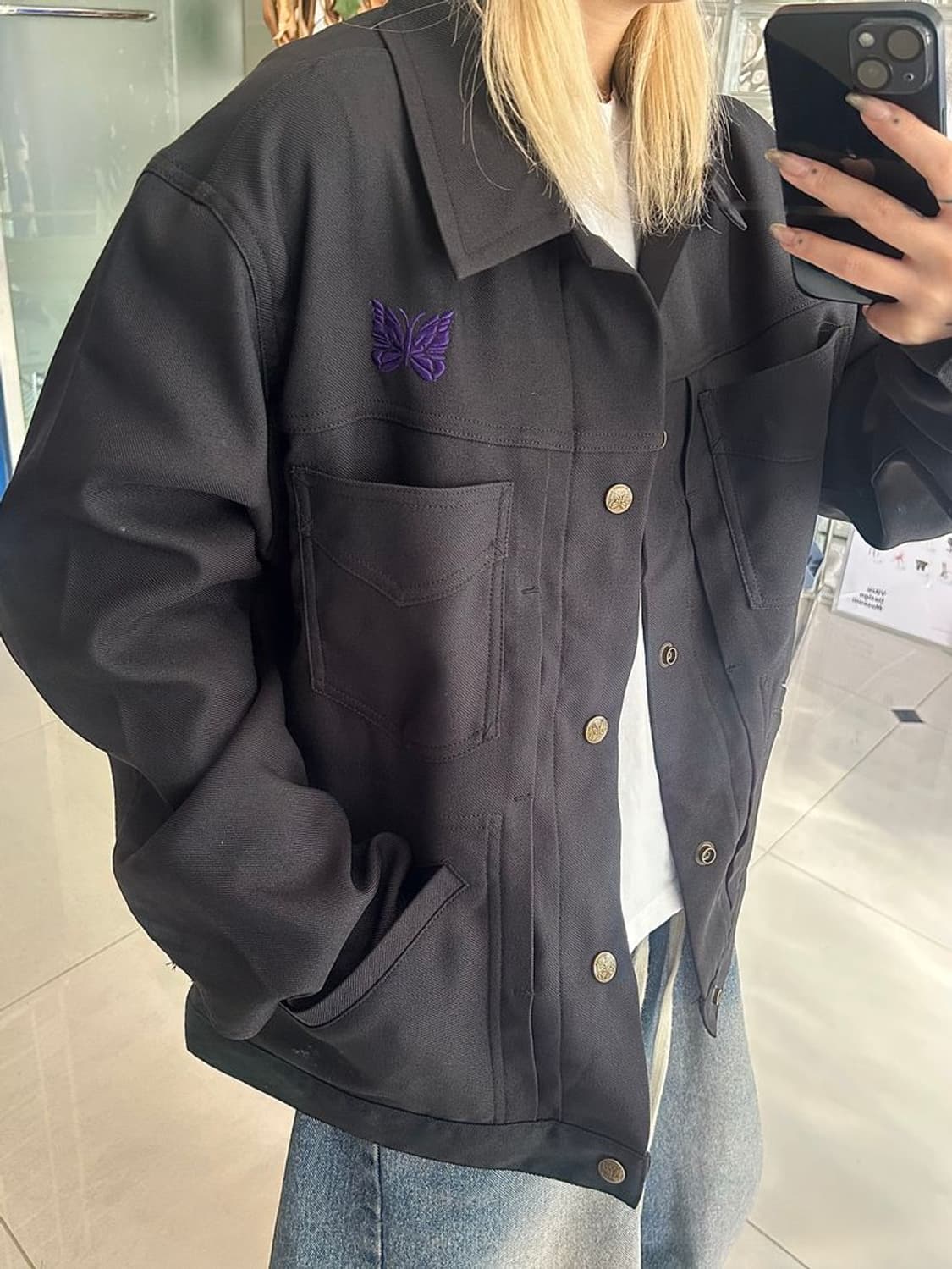 PENNY JEAN JACKET 페니 데님 재킷 상품이미지1