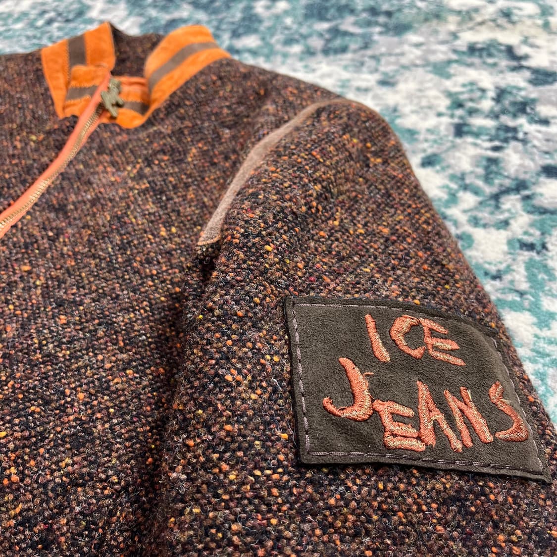 Iceberg embroidered italy 아이스버그 레트로 자켓xs 상품이미지3