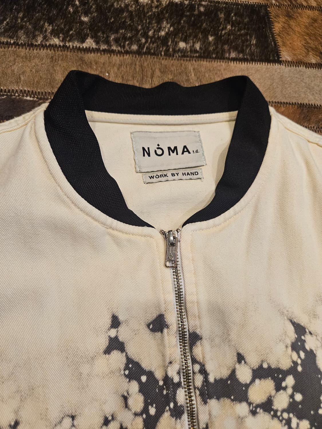 Noma 핸드메이드 짚업 베스트 자켓 상품이미지4