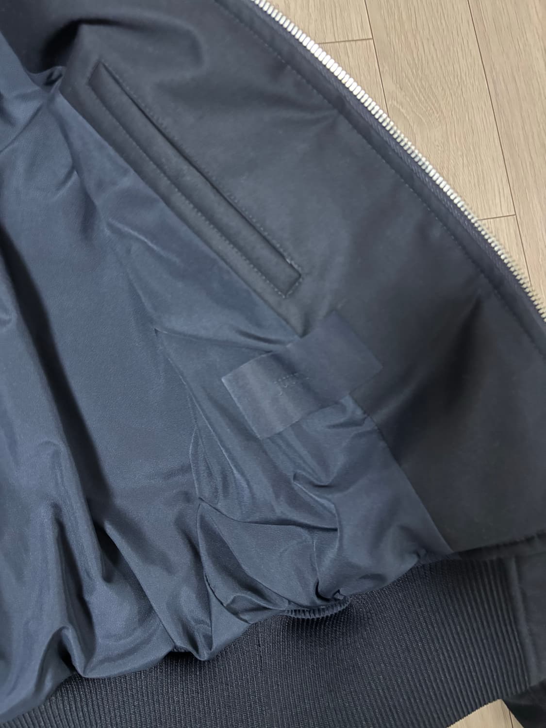 준지 거위털 봄버 상품이미지4