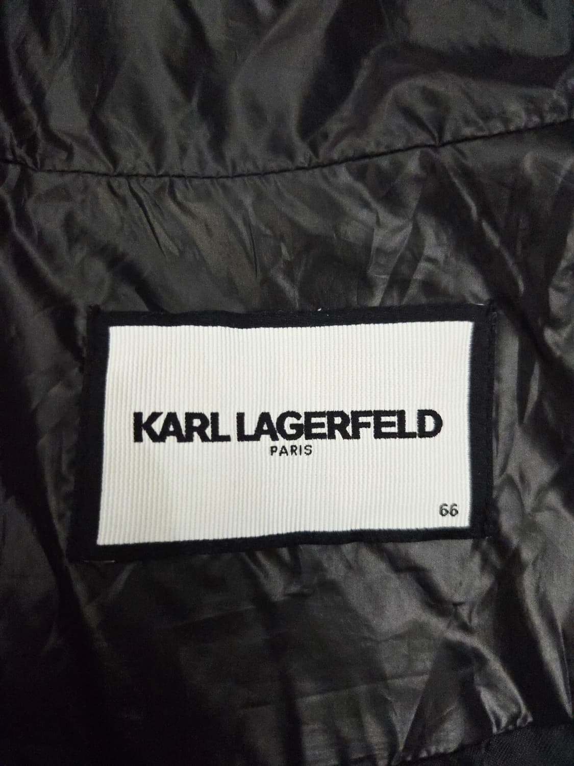 칼라거펠트 파리스 글로시 구스다운 숏패딩 상품이미지8