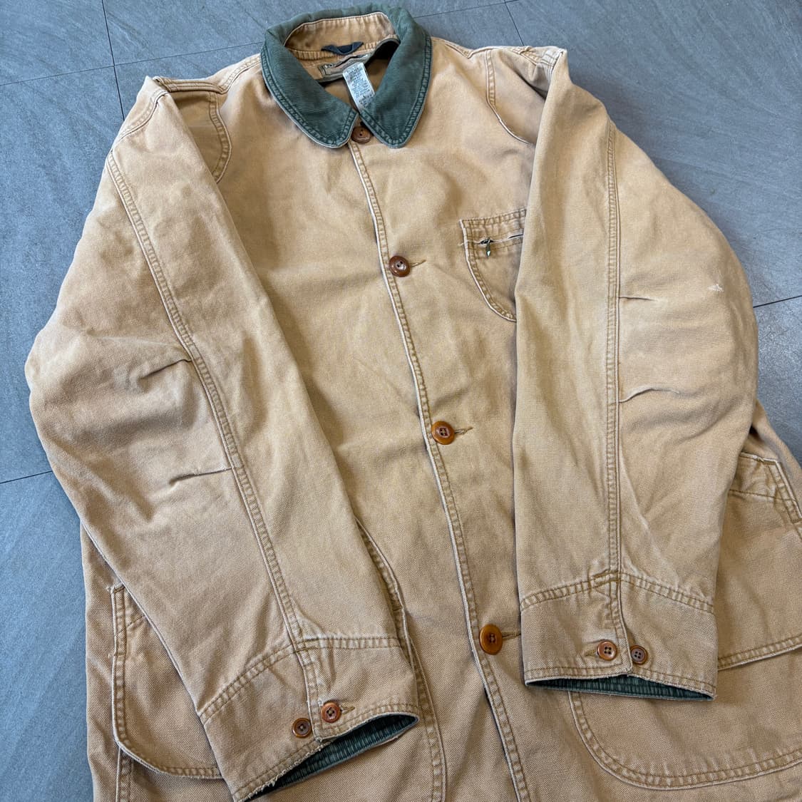 L.L.bean 엘엘빈 다크 베이지 헌팅 자켓  상품이미지7