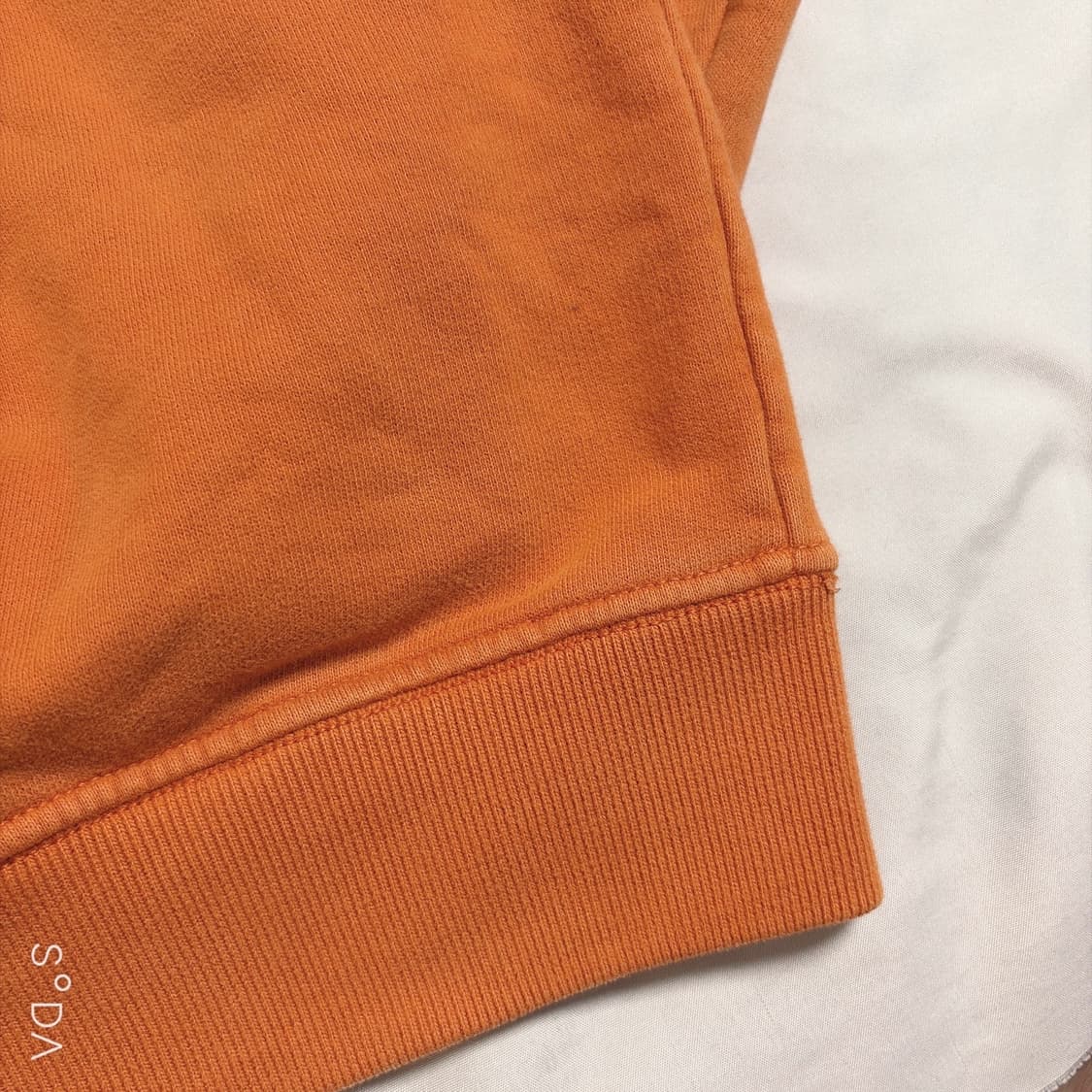 스톤아일랜드 투버튼 오렌지 후드티 M 상품이미지3