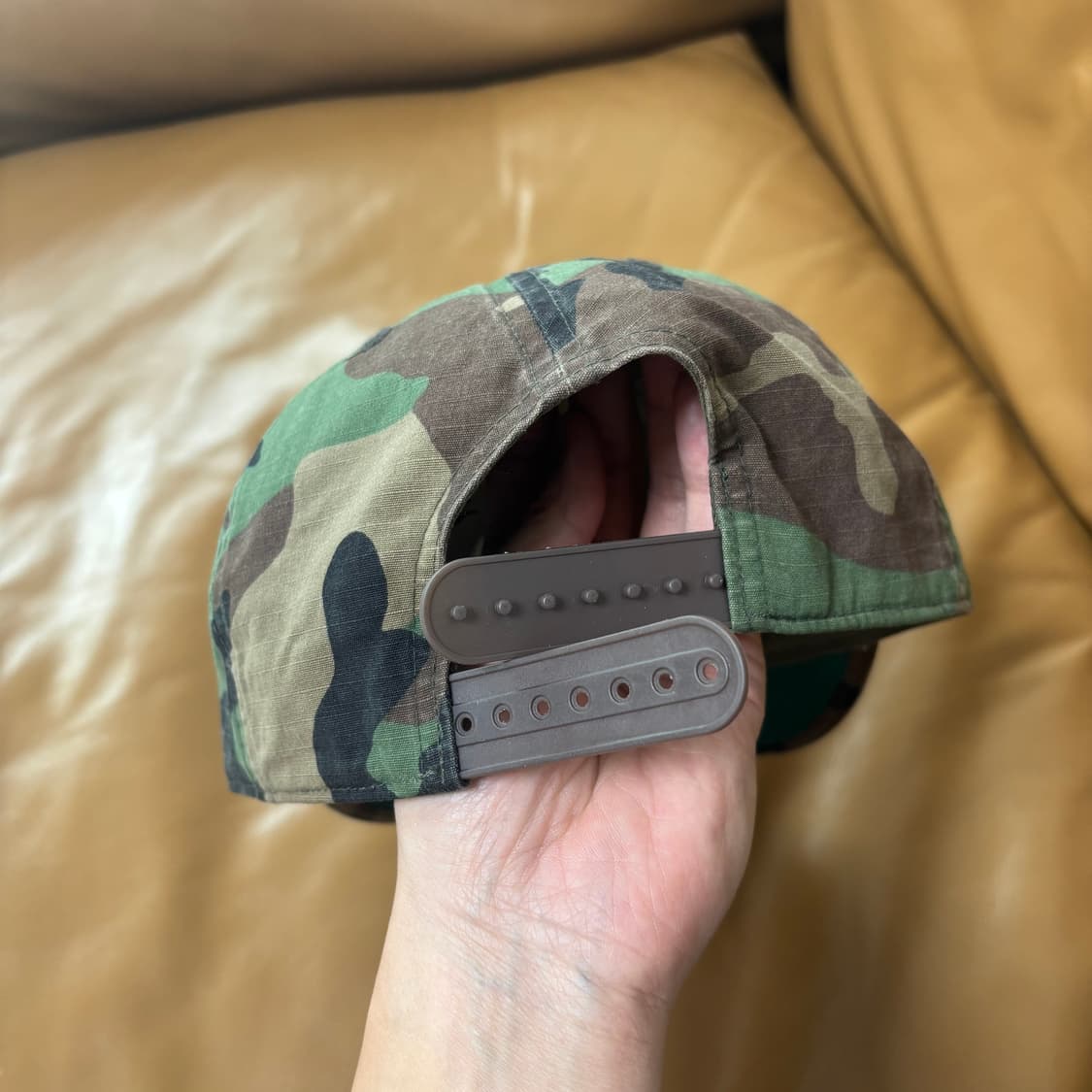 RRL 더블알엘 랄프로렌 폴로 우드랜드 카모 6패널 볼캡 윙캡 모자 상품이미지7